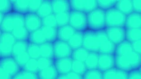 Abstract Cellular Structure Pulsating With Light During Medical Research Sc.. Stock Footage 341375508