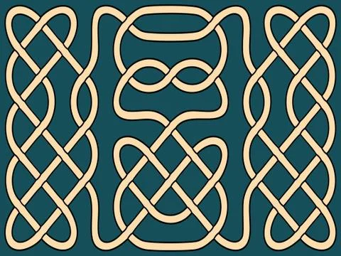 Abstract celtic ornament Stock Illustration