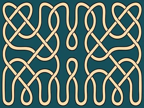 Abstract celtic ornament Stock Illustration