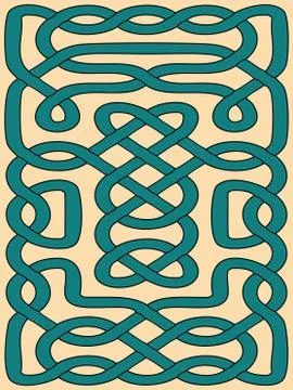 Abstract celtic ornament Stock Illustration