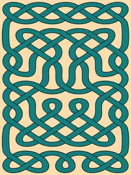 Abstract celtic ornament Stock Illustration