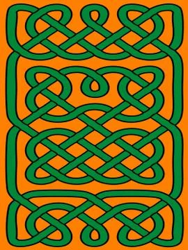 Abstract celtic ornament Stock Illustration