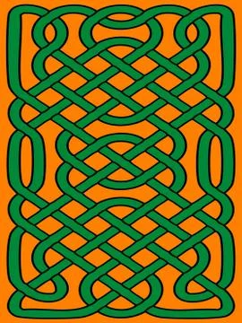 Abstract celtic ornament Stock Illustration