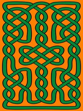 Abstract celtic ornament Stock Illustration