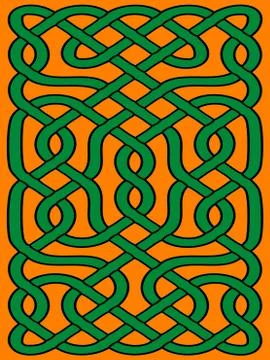 Abstract celtic ornament Stock Illustration