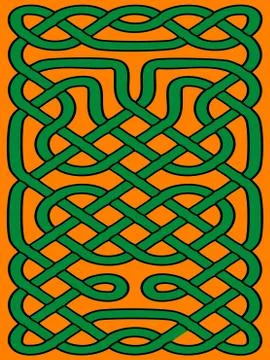 Abstract celtic ornament Stock Illustration
