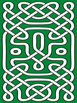 Abstract celtic ornament Stock Illustration