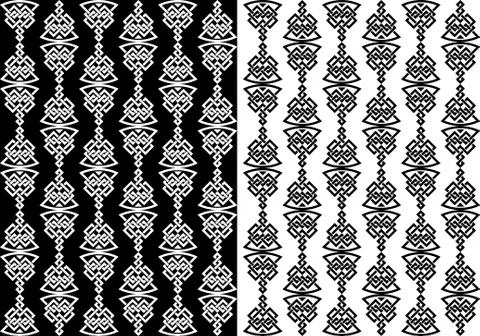 Abstract celtic seamless background Stock Illustration