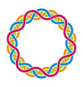 Abstract Celtic Weaving, Round Framework Stock Illustration