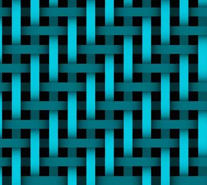 Abstract cerulean lines on background. Checkered color wallpaper, pattern. Stock Illustration