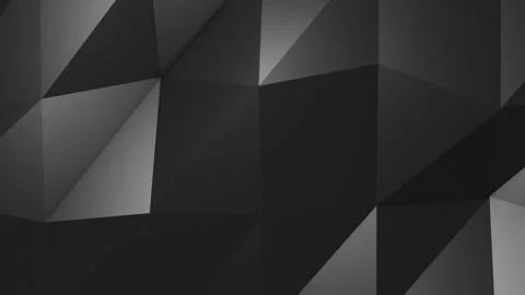 Abstract cg low polygonal Black surface Stock Footage 112275167