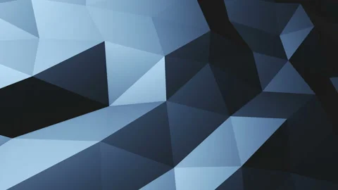 Abstract cg polygonal blue crystal surface. Stock Footage 112384883