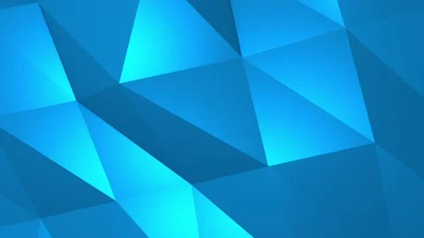 Abstract cg polygonal Blue surface. Geometric lines motion background. Stock Footage 112275163