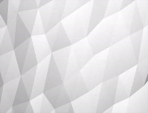 Abstract cg polygonal crystal White surface. Geometric low poly triangles Vídeos de archivo 112275051