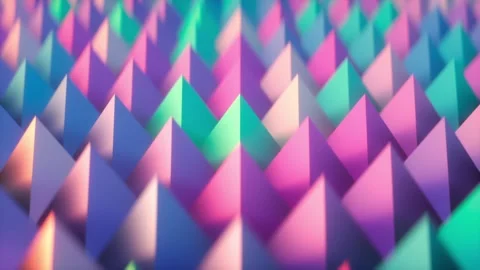 Abstract cg polygonal multicolor low poly surface. Stock Footage 112111394
