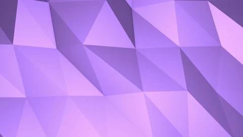 Abstract cg polygonal Violet surface. Geometric low poly triangles Stock Footage 112234989