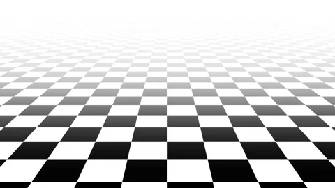 Abstract CGI checkered surface moving, 3d motion background, 4k seamless loop Stock Footage 215297962