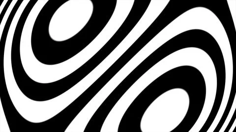 Abstract CGI motion graphics and animated background with white and black Stock Illustration