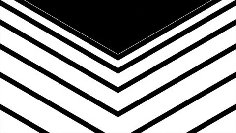 Abstract CGI motion graphics and animated background with moving black and white 스톡 일러스트