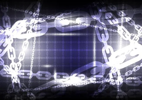 Abstract chain background. Vector illustrator design イラスト素材