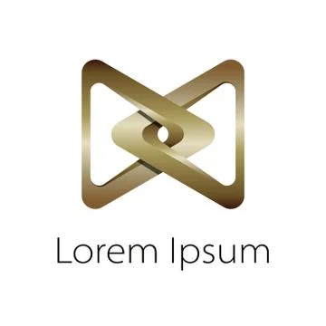 Abstract Chain Logo Template Stock-Illustration