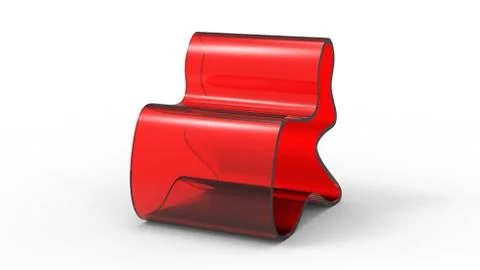 Abstract Chair Stock Illustration