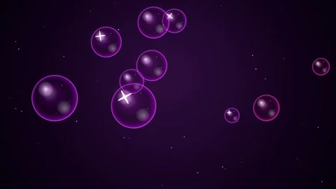 Abstract Chamber of Violet Glass Procedural Motion Loop Stock Footage 344090255
