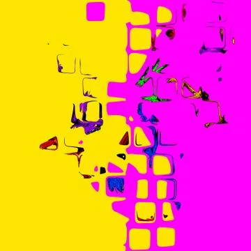 Abstract chaos multicolored pattern. Dotted comic background. 库存插图