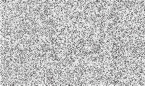 Abstract chaotic dot seamless pattern. Dotted background Stock Illustration