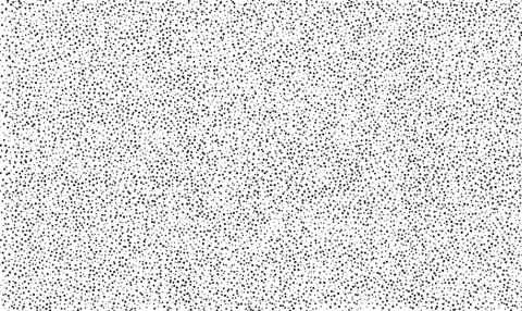 Abstract chaotic dot seamless pattern. Dotted background Stock Illustration