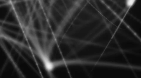 Abstract chaotic geometric composition from dots and lines Stock-Footage 59856561