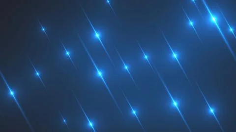 Abstract chaotic lights Stock Illustration