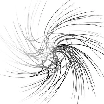 Abstract chaotic lines pattern. Stock-Illustration