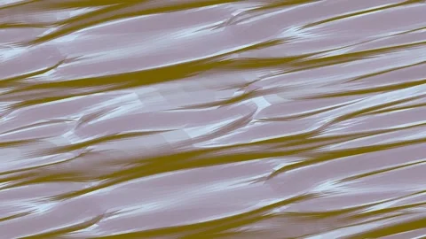 Abstract Chaotic Rhythmic Waves Surface Seamless Loop 3D Render Background Stock Footage 340421594