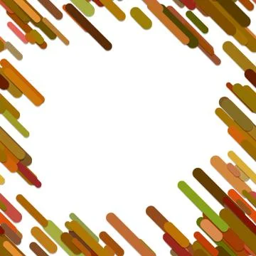 Abstract chaotic rounded diagonal stripe pattern background - vector design Stock Illustration