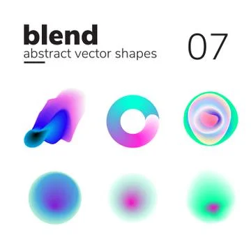 Abstract chaotic shape form for your design Illustrazione stock