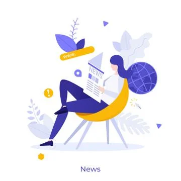 Abstract character concept Stock Illustration