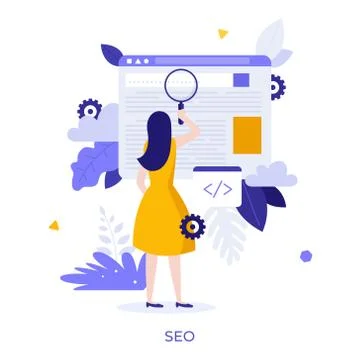 Abstract character concept Stock Illustration