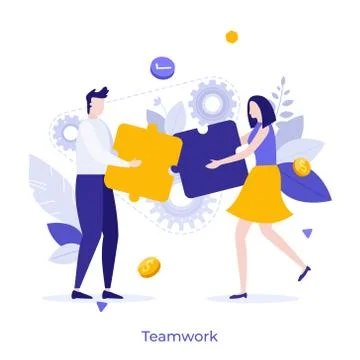 Abstract character concept Stock Illustration