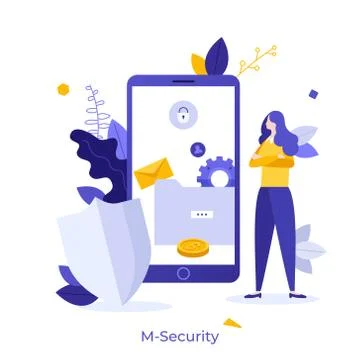 Abstract character concept Stock Illustration