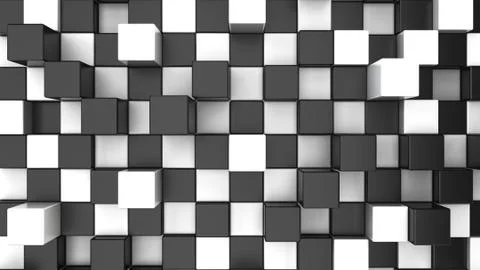 Abstract checker background Stock Illustration