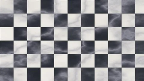 Abstract checkerboard cloud pattern design Stock Illustration