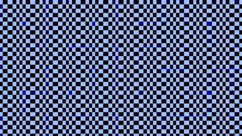Abstract Checkerboard Pattern with Glitch Effect, Digital Art, Retro Tech Vib Stock Footage 332498622