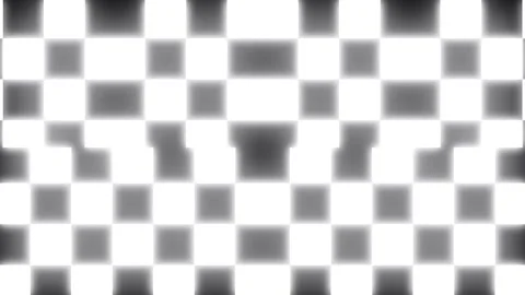 Abstract checkerboard pattern transitions with black bar overlay for dynami.. Stock Footage 342514407
