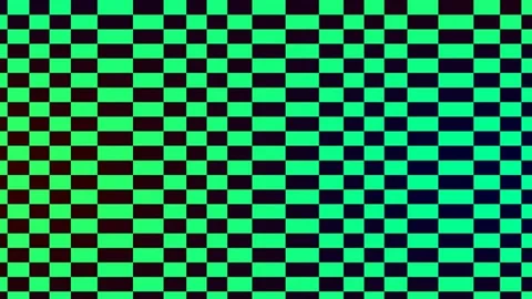 Abstract checkerboard pattern with yellow and black squares Stock Footage 331990312