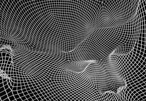 Abstract checkered art Stock Photos