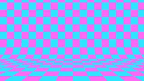 Abstract checkered background. 3D render Stock Illustration