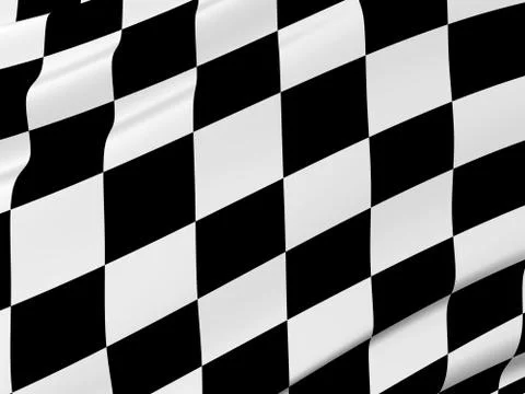 Abstract checkered flag Stock Illustration