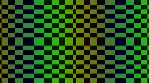 Abstract Checkered Gradient Background - Geometric Pattern with Color Trans.. Stock Footage 331344197