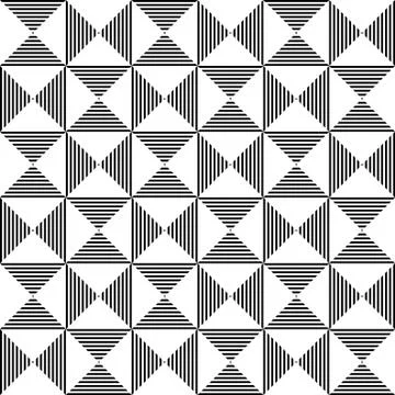 Abstract checkered mosaic pattern Illustrazione stock